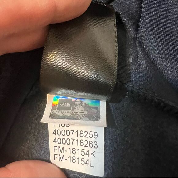 The North Face Alpine Fleece Lightweight Jacket in Navy Blue Size Mens Small - Picture 11 of 11